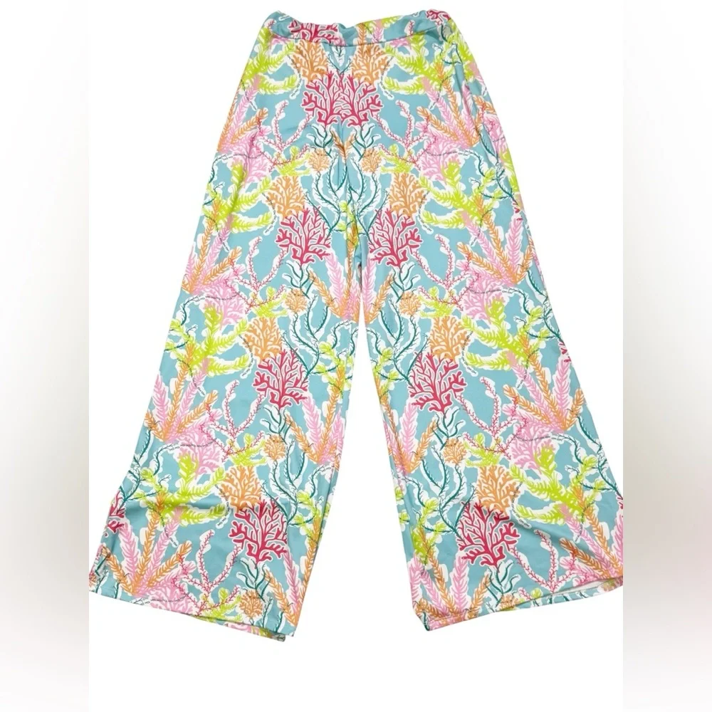 Lolly Wolly Doodle Wide Leg‎ Pants size S